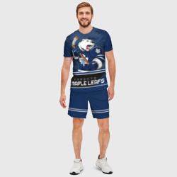 Мужской костюм с шортами 3D Toronto Maple Leafs - фото 2