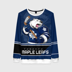 Женский свитшот 3D Toronto Maple Leafs