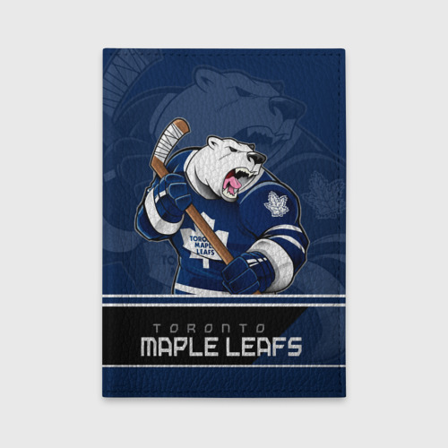 Обложка для автодокументов Toronto Maple Leafs, цвет черный