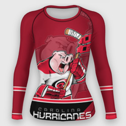 Женский рашгард 3D Carolina Hurricanes