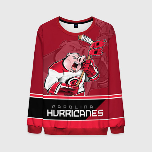 Мужской свитшот 3D Carolina Hurricanes, цвет красный