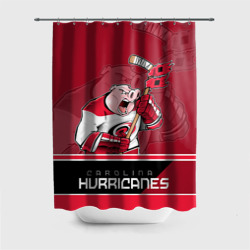 Штора 3D для ванной Carolina Hurricanes