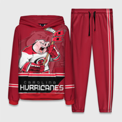 Женский костюм с толстовкой 3D Carolina Hurricanes