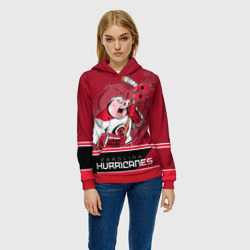 Женская толстовка 3D Carolina Hurricanes - фото 2