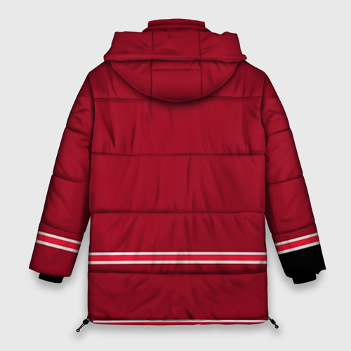Женская зимняя куртка Oversize Carolina Hurricanes, цвет красный - фото 2