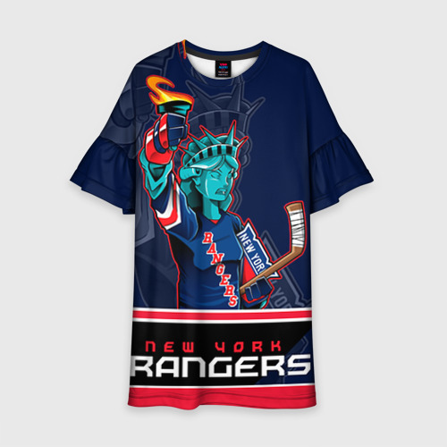 Детское платье 3D New York Rangers