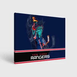 Холст прямоугольный New York Rangers