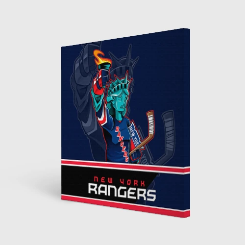 Холст квадратный New York Rangers