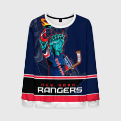 Мужской свитшот 3D New York Rangers