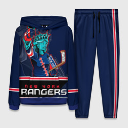 Женский костюм с толстовкой 3D New York Rangers