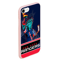 Чехол для iPhone 7/8 матовый New York Rangers - фото 2
