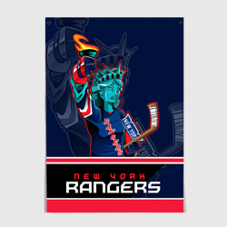 Постер New York Rangers