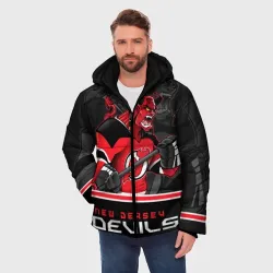 Мужская зимняя куртка 3D New Jersey Devils - фото 2
