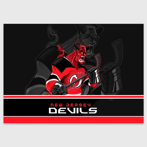 Поздравительная открытка New Jersey Devils