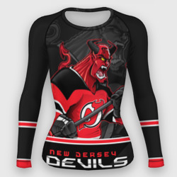 Женский рашгард 3D New Jersey Devils