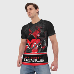 Мужская футболка 3D New Jersey Devils - фото 2