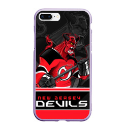 Чехол для iPhone 7Plus/8 Plus матовый New Jersey Devils