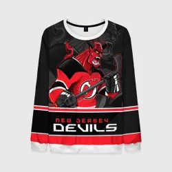 Мужской свитшот 3D New Jersey Devils