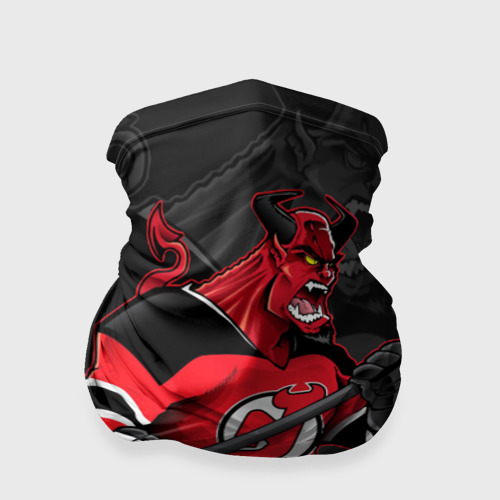 Бандана-труба 3D New Jersey Devils, цвет 3D печать