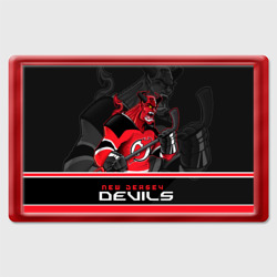 Магнит 45*70 New Jersey Devils