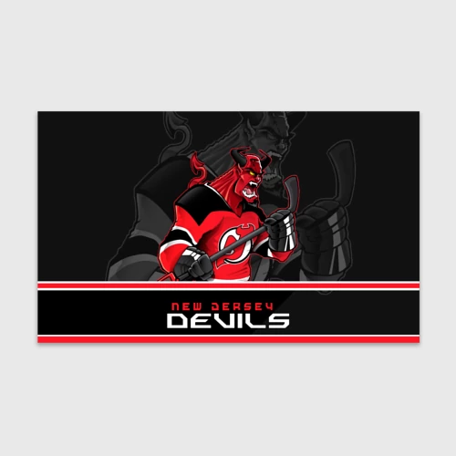 Бумага для упаковки 3D New Jersey Devils
