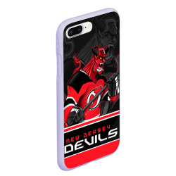 Чехол для iPhone 7Plus/8 Plus матовый New Jersey Devils - фото 2