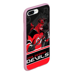 Чехол для iPhone 7Plus/8 Plus матовый New Jersey Devils - фото 2