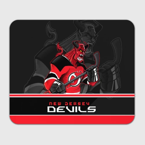 Прямоугольный коврик для мышки New Jersey Devils