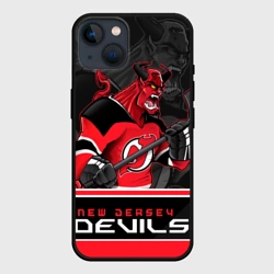 Чехол для iPhone 14 New Jersey Devils