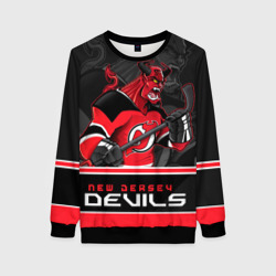 Женский свитшот 3D New Jersey Devils