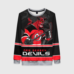 Женский свитшот 3D New Jersey Devils