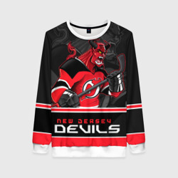 Женский свитшот 3D New Jersey Devils