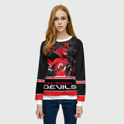 Женский свитшот 3D New Jersey Devils - фото 2