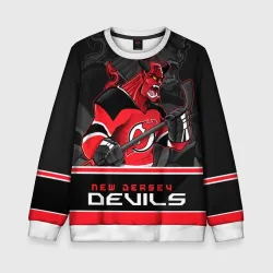 Детский свитшот 3D New Jersey Devils