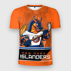 Мужская футболка 3D Slim New York Islanders