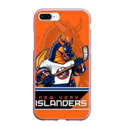 Чехол для iPhone 7Plus/8 Plus матовый New York Islanders