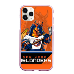 Чехол для iPhone 11 Pro Max матовый New York Islanders