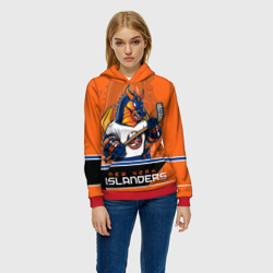 Женская толстовка 3D New York Islanders - фото 2