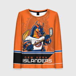 Женский лонгслив 3D New York Islanders