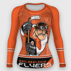 Женский рашгард 3D Philadelphia Flyers