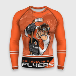 Мужской рашгард 3D Philadelphia Flyers
