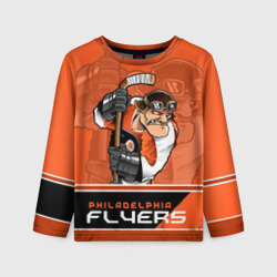 Детский лонгслив 3D Philadelphia Flyers