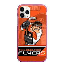 Чехол для iPhone 11 Pro Max матовый Philadelphia Flyers