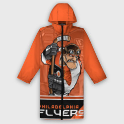 Мужской дождевик 3D Philadelphia Flyers