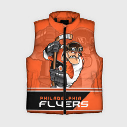 Женский жилет утепленный 3D Philadelphia Flyers