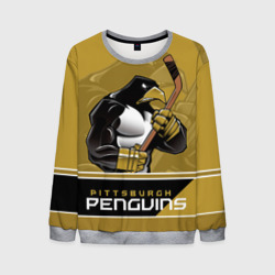 Мужской свитшот 3D Pittsburgh Penguins