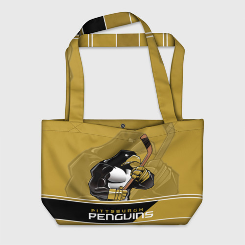 Пляжная сумка 3D Pittsburgh Penguins