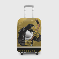 Чехол для чемодана 3D Pittsburgh Penguins