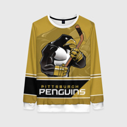 Женский свитшот 3D Pittsburgh Penguins