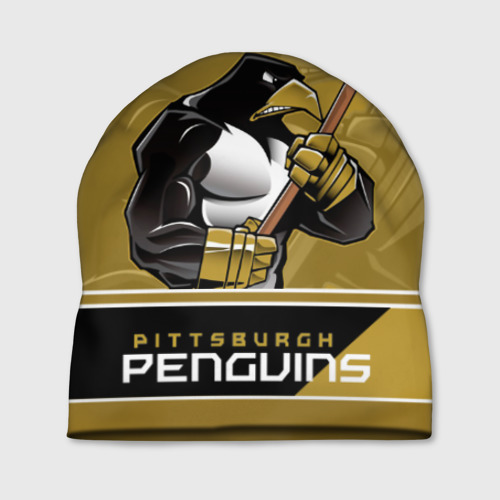 Шапка 3D Pittsburgh Penguins